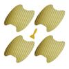 Handle Scratch Protector 3D Carbon Fiber Texture Car Door Cup Paint for Protection Cover Sticker Guard Film for SUV