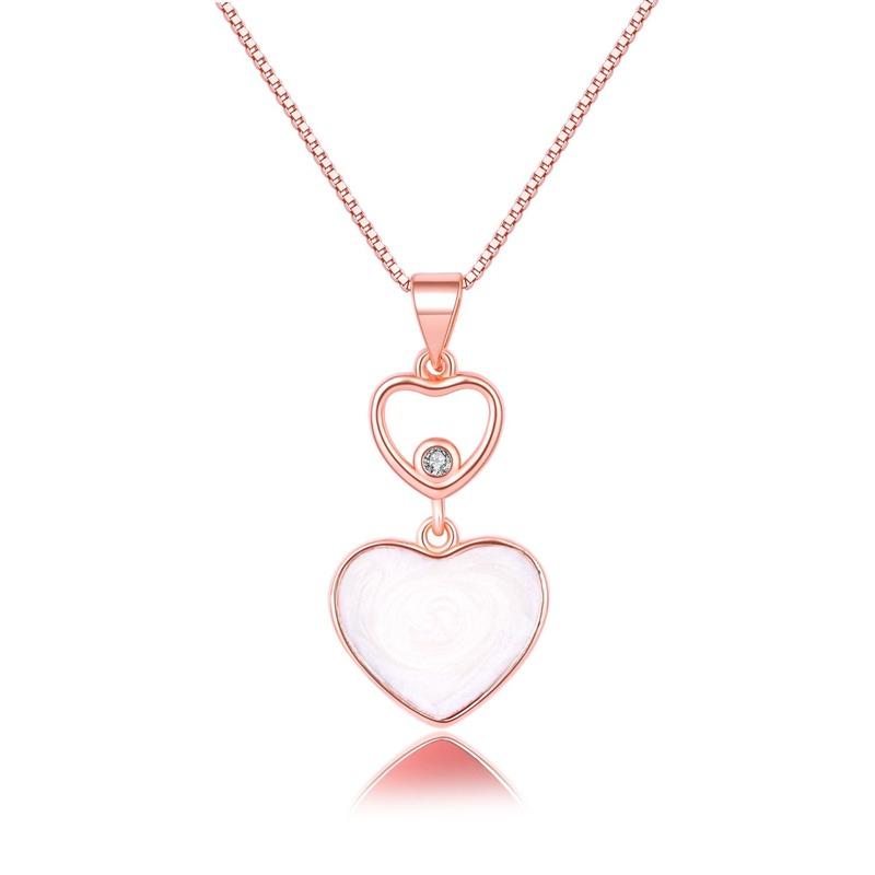 

Женское ожерелье Lindon, кулон из медного сплава, циркон, модный подарок