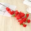 100% Brand New Home Office Fake Silk Flower 1PCS 63cm Artificial Flowers Bouquet Wedding Home Party Decor Realistic