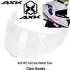 AXK902 Full Face Helmet HD Transparent Visor Replacement