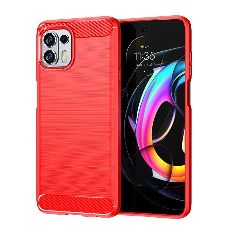 

Для Motorola Moto Edge 20Lite 20 Fusion силиконовый чехол мягкий матовый чехол для moto edge20 fusion edge20lite роскошные защитные чехлы Edge20 Fusion красный