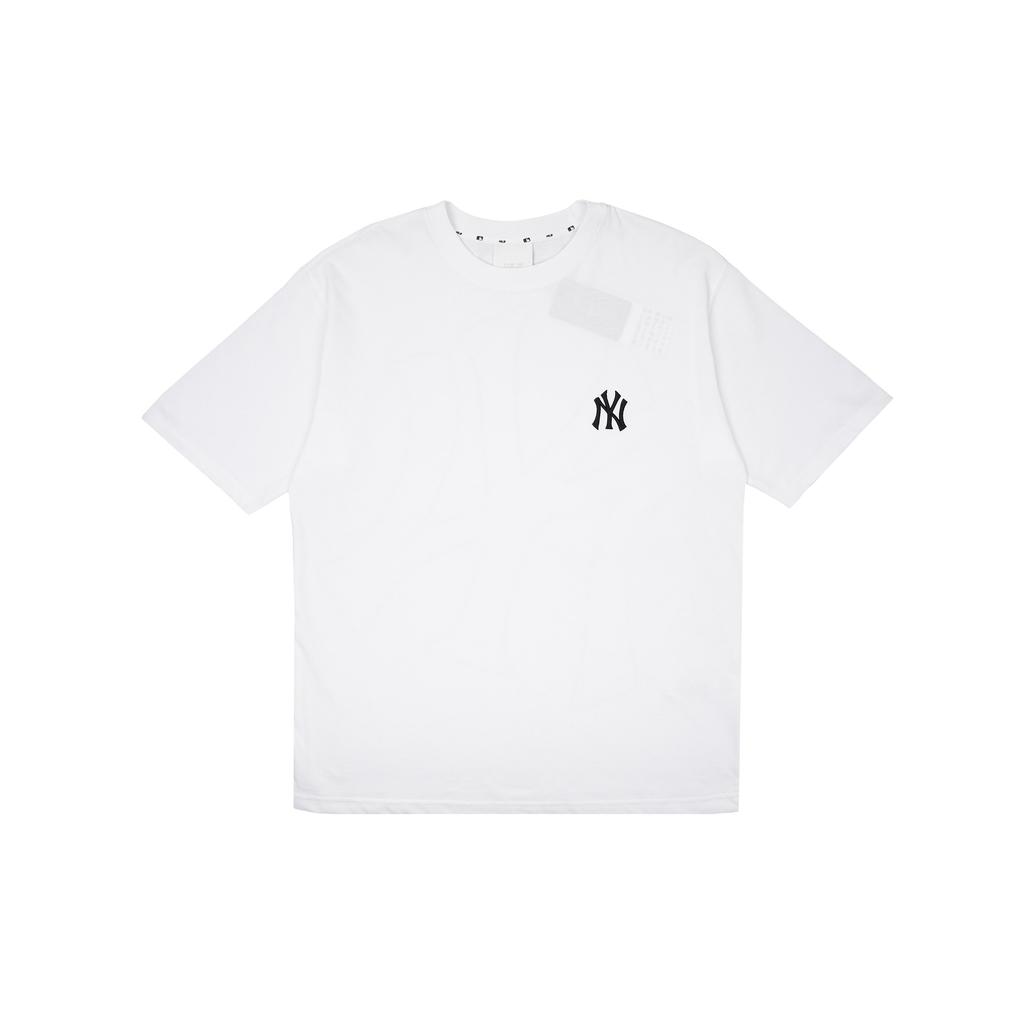 New MLB Drop Shoulder Sleeve T Shirt Unisex White 31TS33131-50W