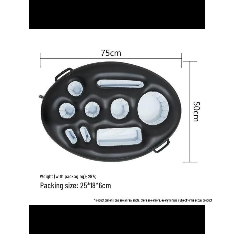 Inflatable Ice Bucket & Drink Holder Float for Parties