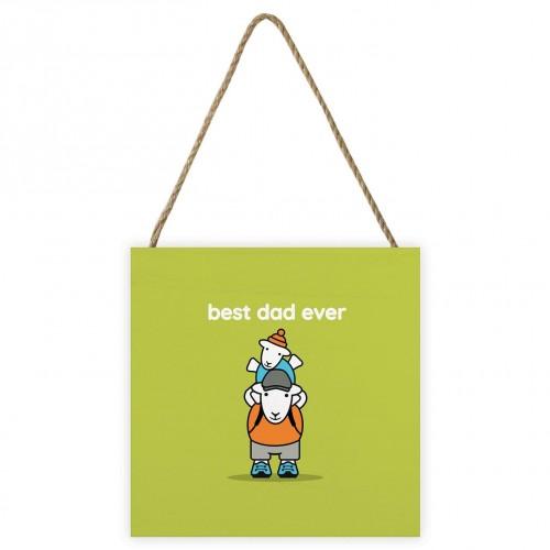 Herdy Verdens Beste Pappa Treplakett