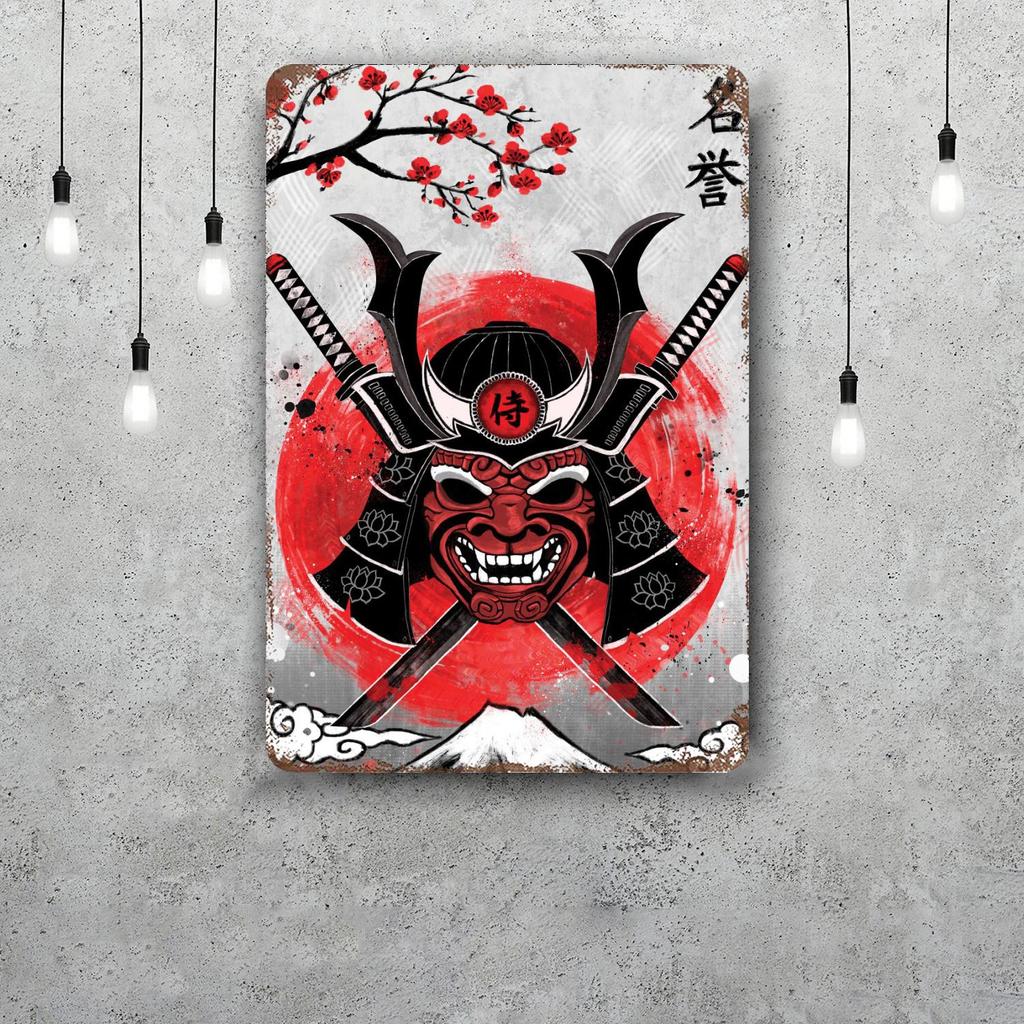 samurai champloo Decor Vintage Metal Signs Tin Signs Captain Poster Decor for Bar Pub Club Man Cave Wall Decoration