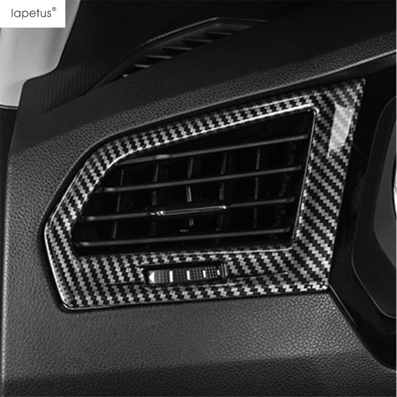 Car Dashboard Air AC Conditioning Vent Outlet Panel Decor Cover Trim Matte Accessories For Volkswagen VW Tiguan MK2 2016 -
