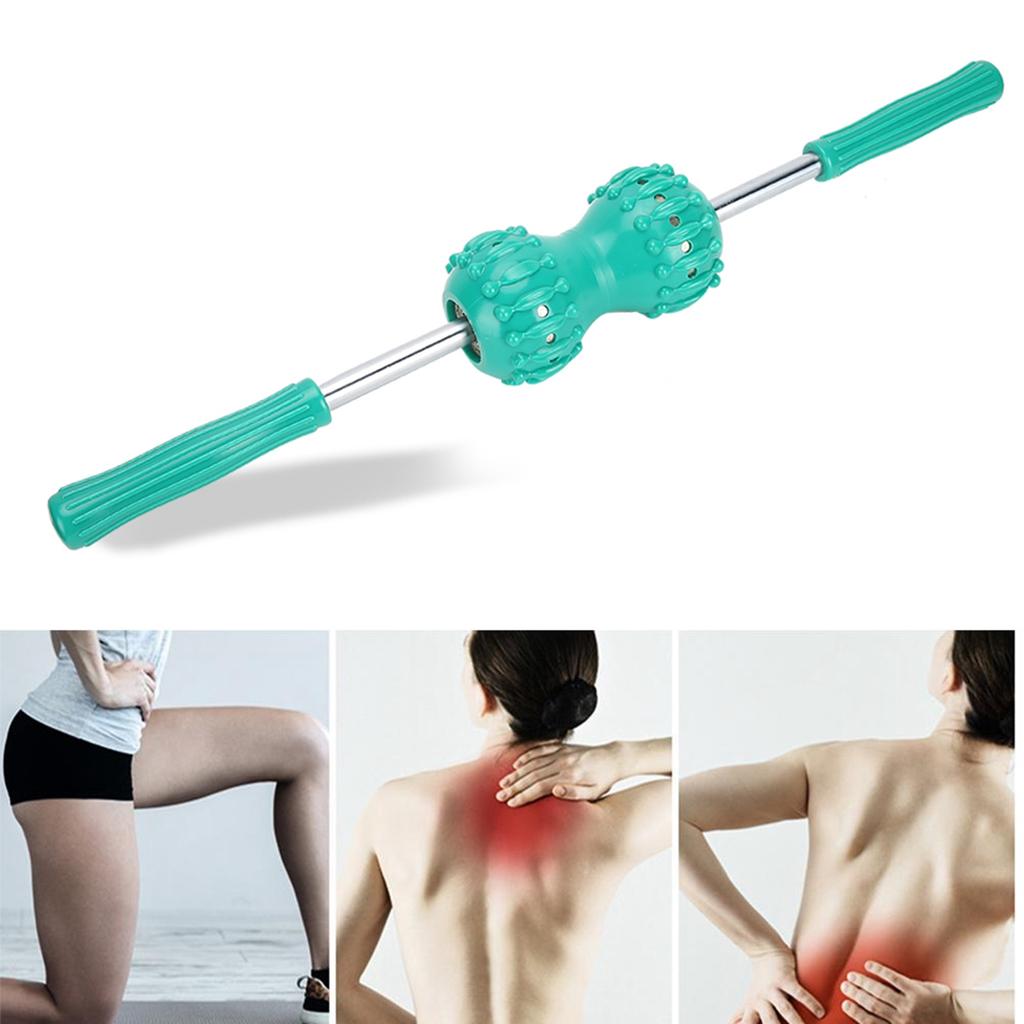 Multifunctional Magnet Massage Roller Back Shoulder Muscle Relief Acupressure Roller Massager