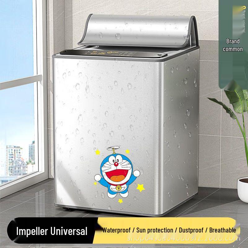 Waterproof Dustproof Top-Opening Washing Machine Cover for Fully Automatic Pulsators