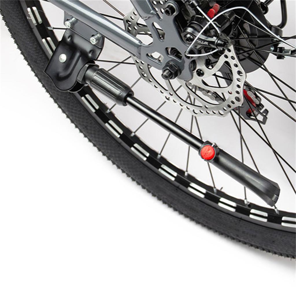 Mountain Bike Adjustable Side Stand Parking Rack Two-Hole Design Compatible With Popular MTB-Models
