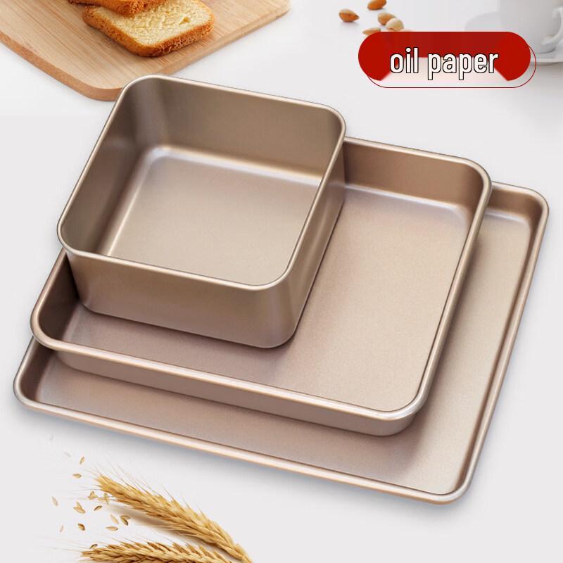 ZISIZ Rectangular Carbon Steel Baking Pan