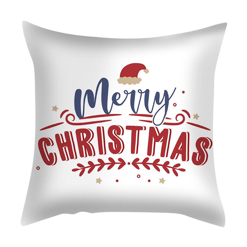 Pillowcase Christmas Cartoon Nordic Cross-border Special for Living Room Bedroom Cushion Pillow