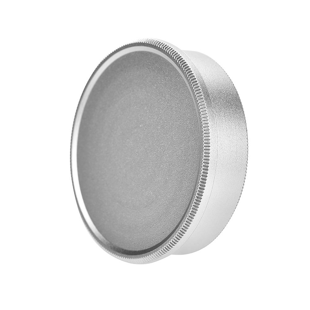 Metal Protective Body Front & Rear Lens Cap Cover for M39 Screw Mount Camera Lenses(Silver)