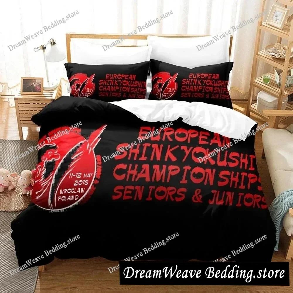 Kyokushin Karate Bedding Set Single Twin Full Queen King Size Bed Set Aldult Kid Bedroom Duvetcover Sets Bed Sheet Set
