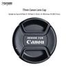 Zaoxingke 77mm Canon Kamera Objektivdeckel