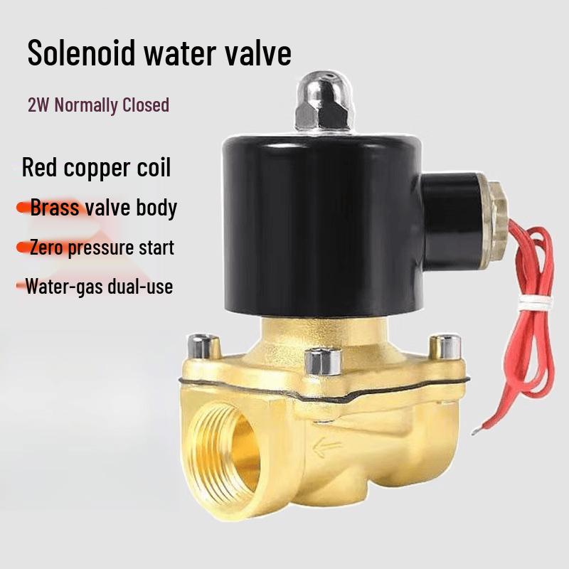 Yaoqing Brass Water/Air Solenoid Valve