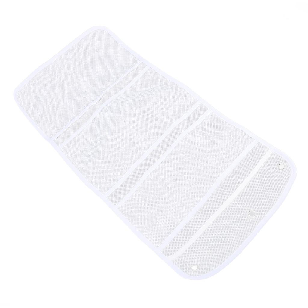 Shower Organizer Mesh Quick Drying Shower Caddy with 7 Pockets Easy Access for Body Soap Shampoo Con