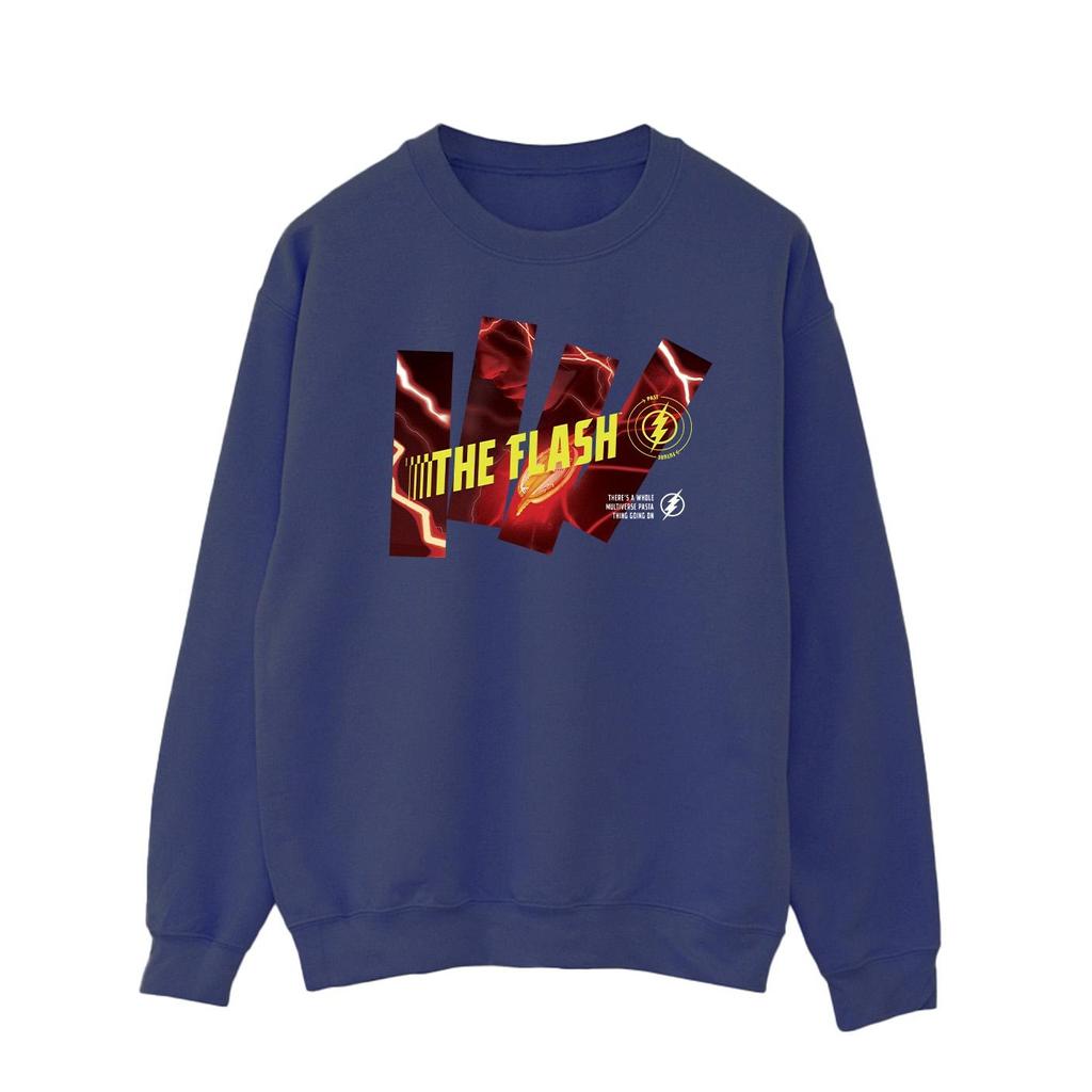 DC Comics Mens The Flash Pillars Sweatshirt