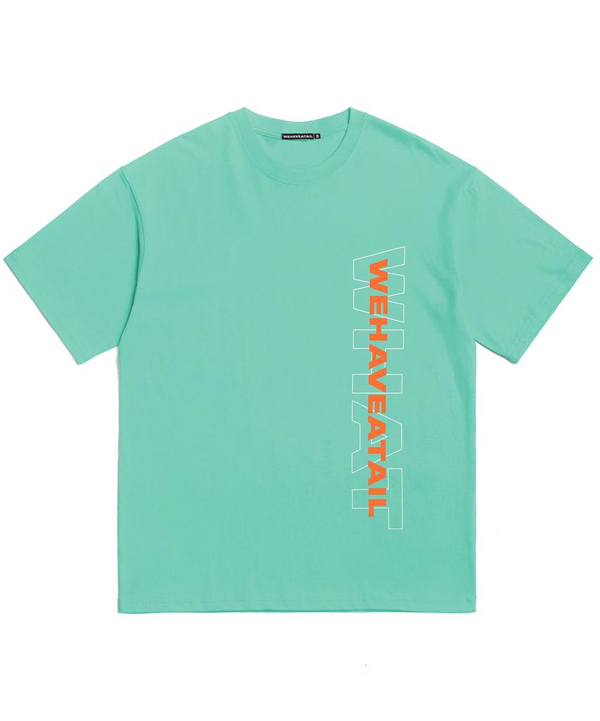 Wihaebeueoteil Layer Logo Tshirts (Mint)
