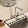 Kitchen Sink Drain Mat Super Absorbent Faucet Splash-Proof Table Mat Waterproof Foldable Bathroom Countertop Mat