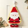 Coral Fleece Christmas Hand Towels Quick-drying Christmas Tree Handkerchiefs  Xmas Decor