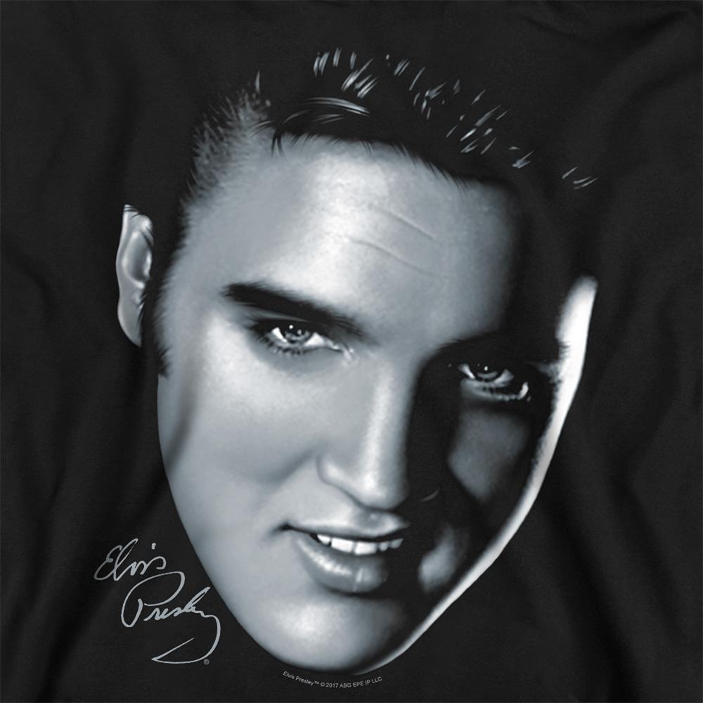 Elvis Presley Unisex Adult Big Face Sweatshirt