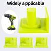 Tool Mount Holder Plastic Wall Mount Electric Tool Compatible Heavy Duty Battery Dock Holder Hanger for 18V Battery