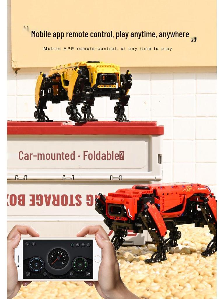 Yuxing Mechanical Power Machine Remote Control Educational Building Blocks Set for Kids