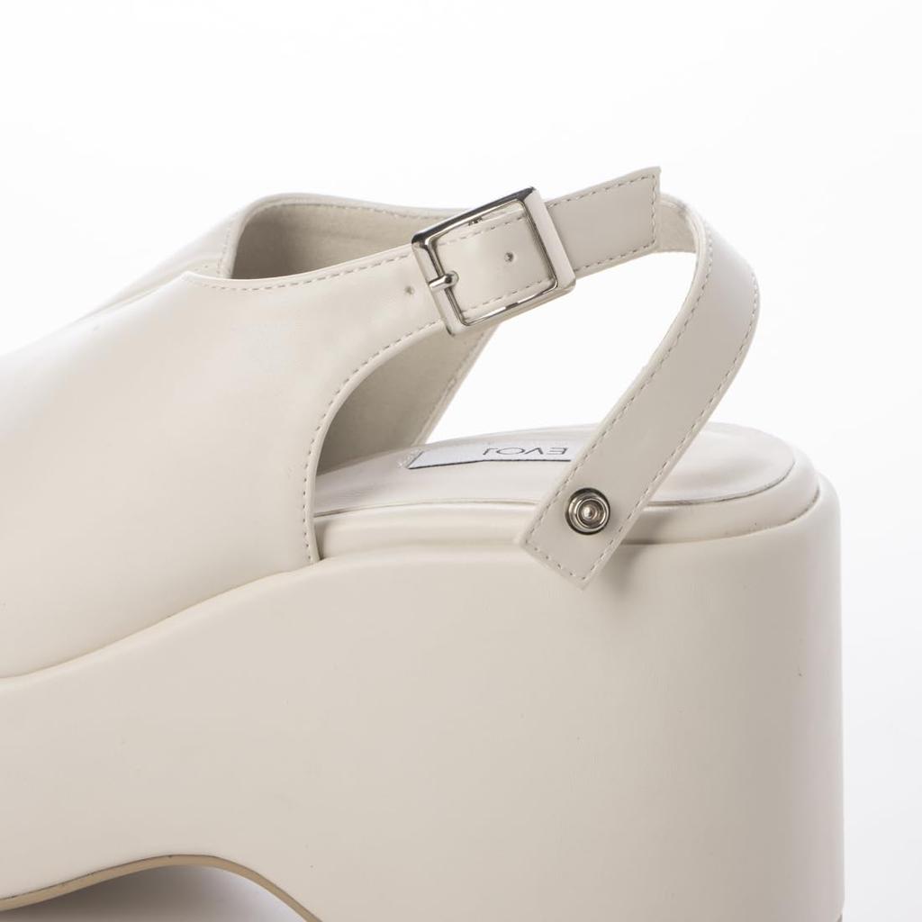 Evol Women's Large Platform Wedge Sandals