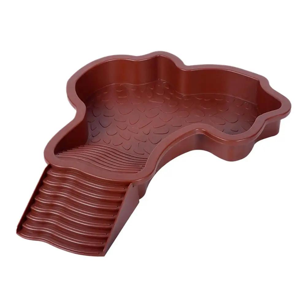 Schildkröten-Badebecken Freundliche Lebensumgebung Mit Stufen Für Reptilien Zum Ausruhen Und Baden Schildkröten-Futter Napf Reptilien-Badebecken L3T3