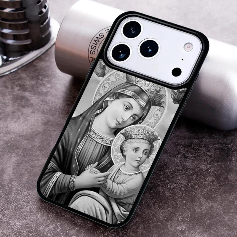 New Virgin De Guadalupe Phone Case for iPhone 17 16 15 Pro Max Air 14 13 12 11 Plus Shockproof Capa Cover