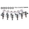 Guitar Tuning Machines 6 Left Guitar Tuning Pegs Machine Heads Tuners String Tuning Peg Tuning Key Pegs Set for Guitar