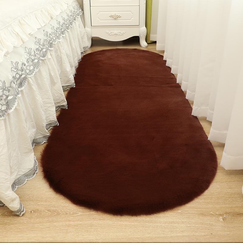 

Bedside Blanket Sofa Blanket Computer Desk Blanket Coffee Chair Blanket Carpet Bathroom Door Carpet Multi-use Carpet 60X90cm