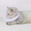 Cat Cone Collar Multipurpose Double Sided Use Fastener Tape Closure Comfortable Wear Protective Anti-Bite Breathable After Surgery Pet Cat