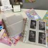 3-5 Inch Large Capacity Transparent Card and Photo Album for Tickets and Polaroids