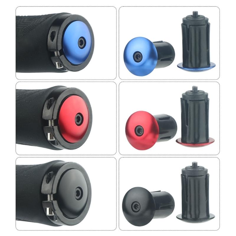 Road Bike Handlebar End Cap Bicycles Handlebar Plug Bike Expanding Locking Bar End Cap Bicycles Cycling Handlebar Plug