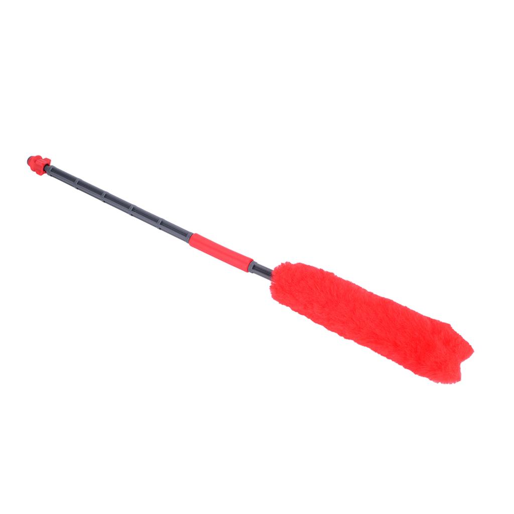 Wolle Paintball Lauf Einzelner Wischer Squeegee Puffer Reinigungszubehör (rot)