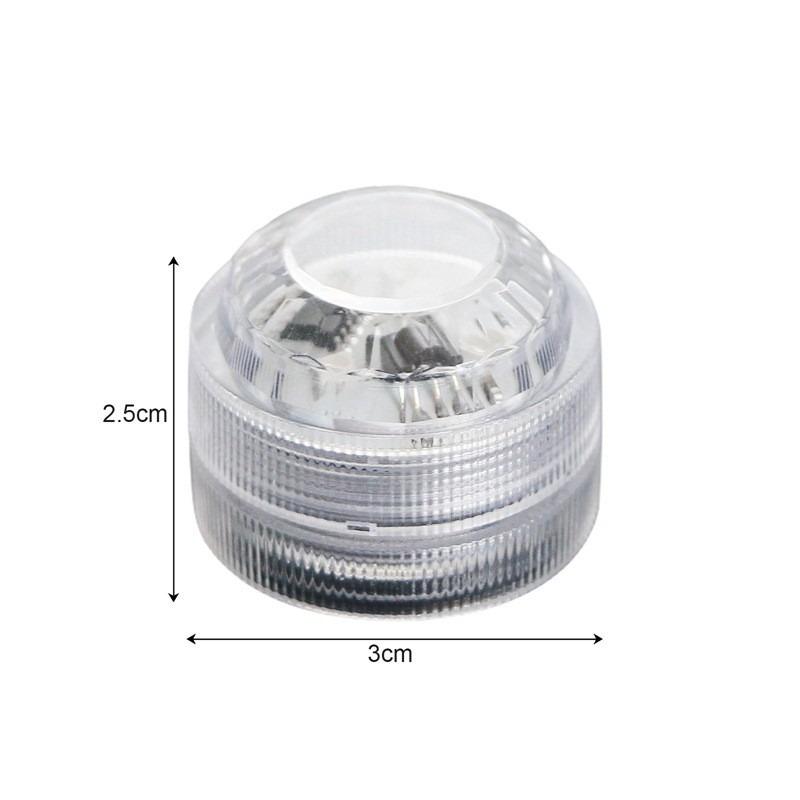 LED Atmosphere Light Underwater Starlight Waterproof Remote Control Candle Light Aquarium Tank Colorful Submersible Light