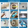 Dual Flush Parts Replacement Kit Toilet Flush System Easy Installation Process