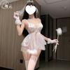 Sexy lingerie sexy pure desire wedding dress uniform lace straps bridal suit temptation free