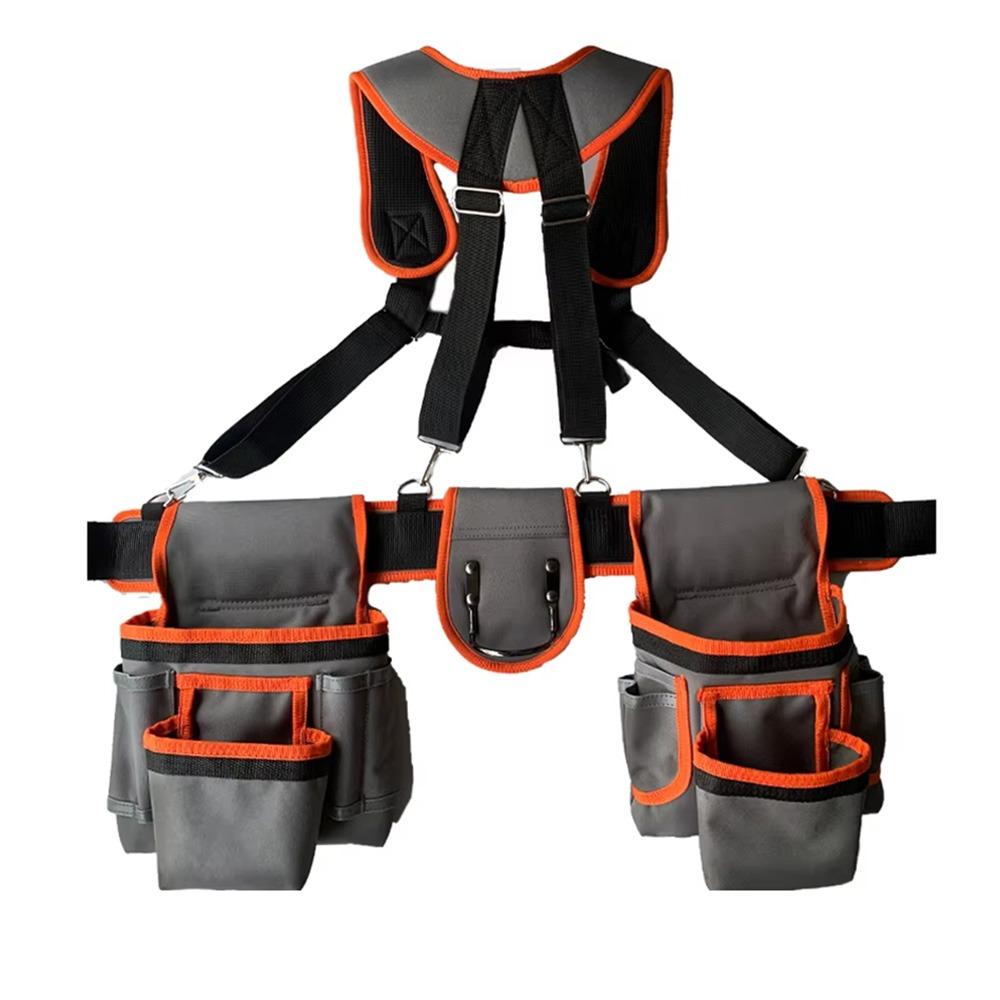 Adjustable Professional Tool Belts Vest Type Electrician Special Tool Bag  Gardening
