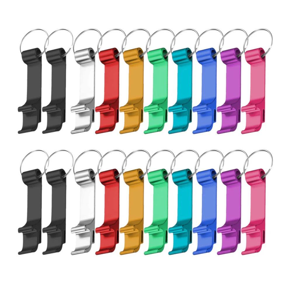 Multifunctional Keychain Bottle Opener: Practical Gift with Printed Logo