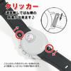Swatch X OMEGA Exclusive Rubber Strap with Clicker Feature (Black/Moon)