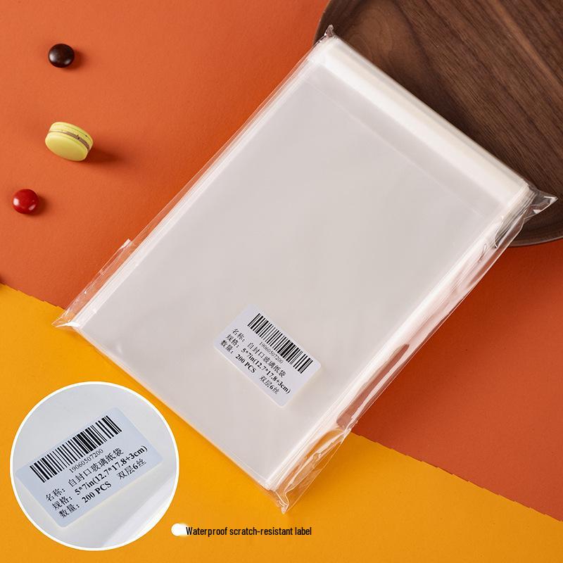 Clear Self-Adhesive OPP Bag for Candy, Snack, or Bread Packaging
