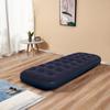 Single Outdoor/Indoor Inflatable Camping Mattress with Flocking