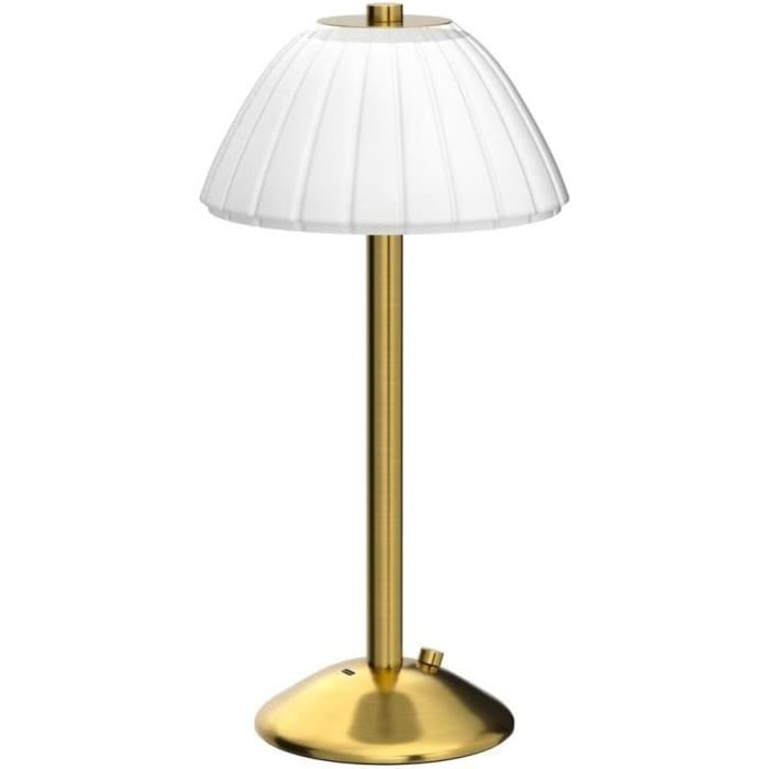 Lampe De Table - Kizozo - LED Sans Fil - Intensité Variable - 3 Couleurs - Rechargeable USB