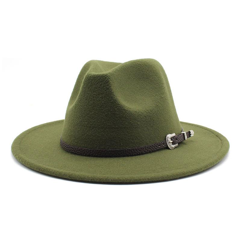 1 Stück Britischer Stil Filz Jazz Fedora Hut Panama Trilby Hüte Für Damen Herren Gentleman Hochzeitsfeier Hut