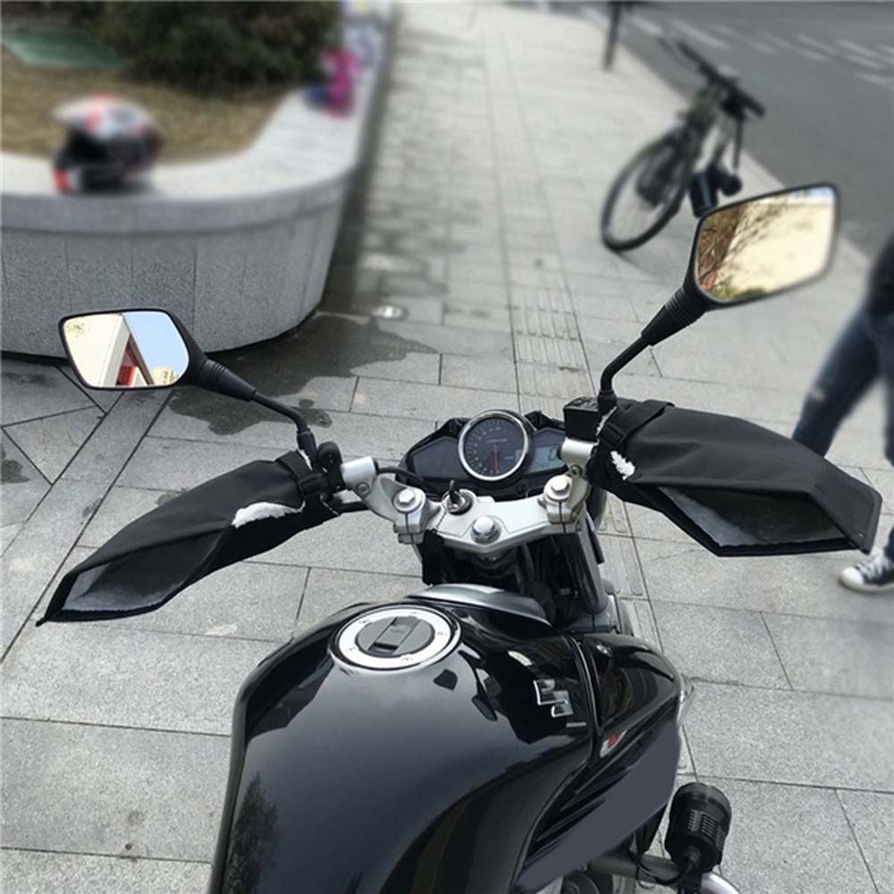 Scooter Warm Motorcycle Handlebar Gloves Handlebar Mitts Velvet Covers Handlebar Grip Muffs