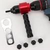 Manual-Automatic Nut & Rivet Gun with Electric-Pneumatic Puller for Aluminum Nails