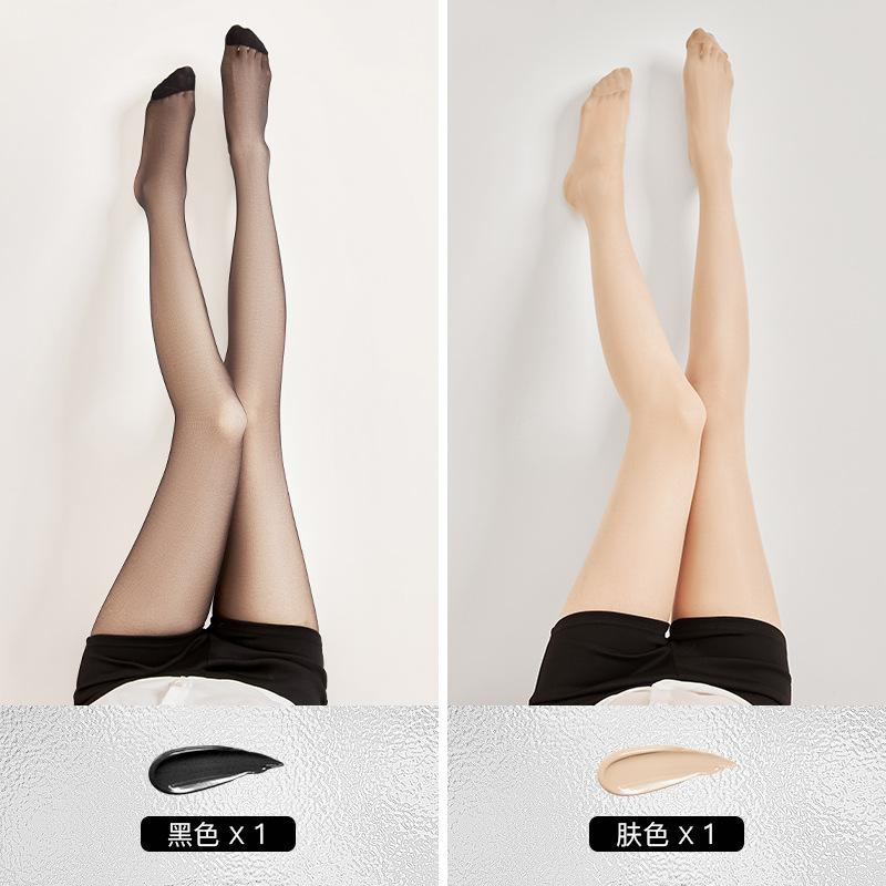 Thin, breathable, sun-protective, anti-snagging, seamless silk stockings for women in spring and summer, no crop-dropping, invisible concealer and...