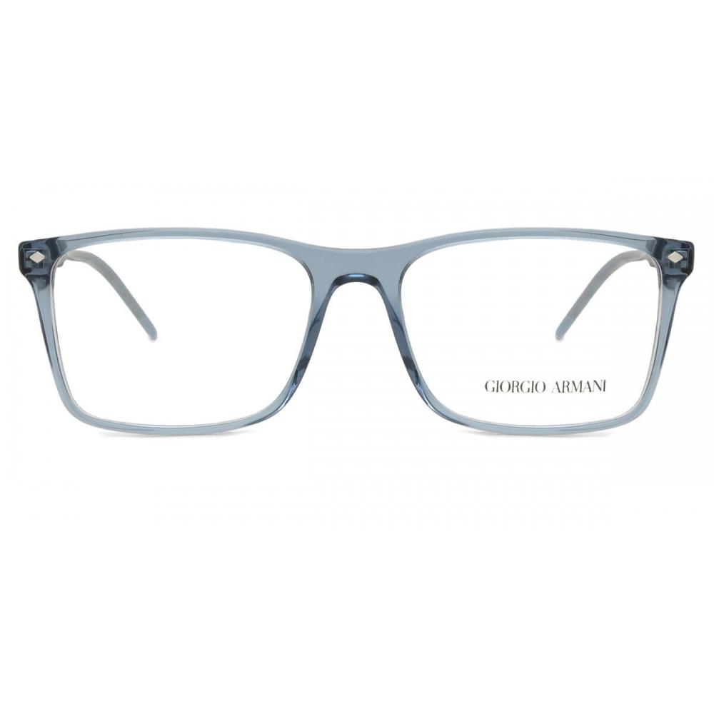 

Giorgio Armani Ar7258 6071 Men Eyeglasses Transparent Blue/55-17-145